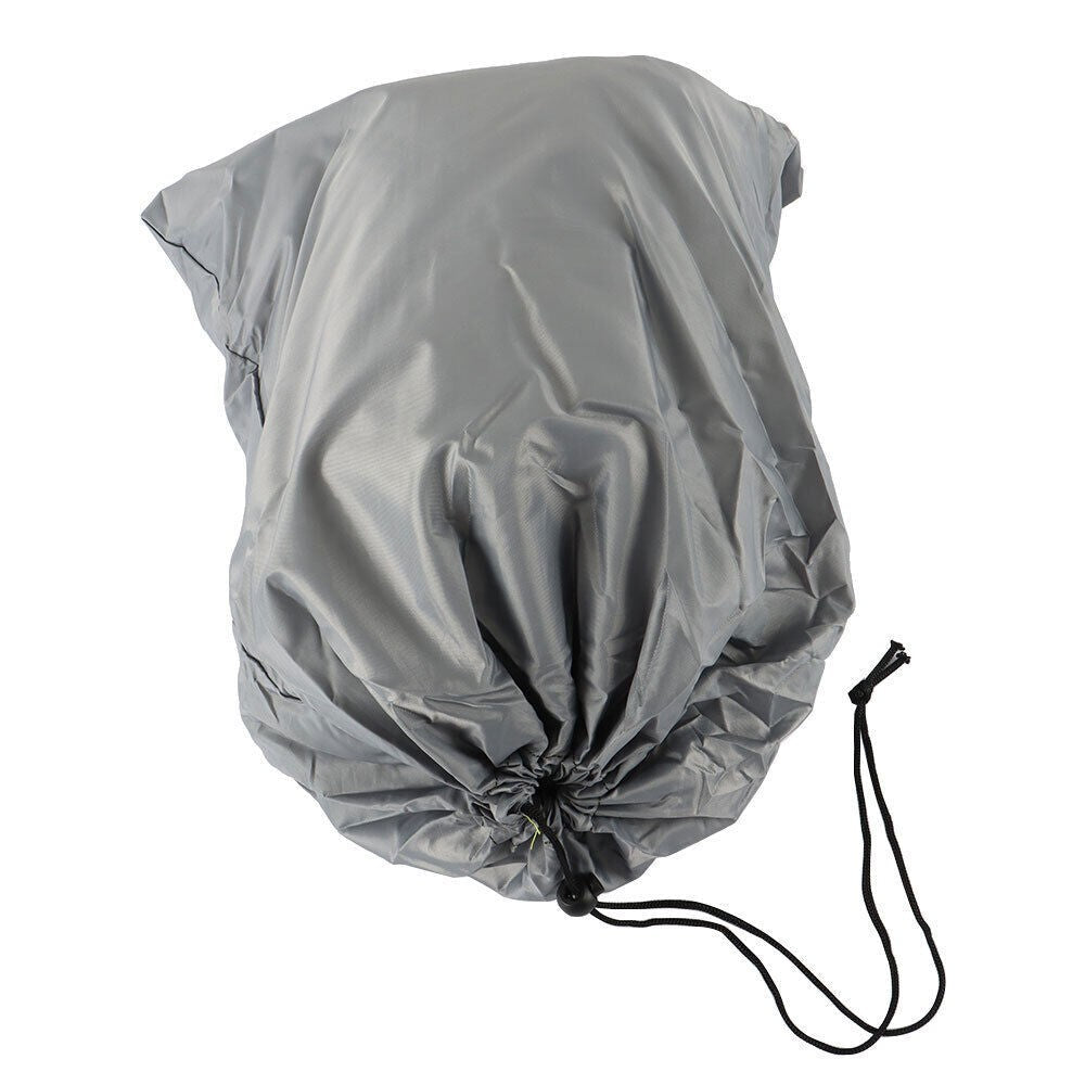 Boat Cover Gray 600D Marine Grade Polyester Canvas Trailerable Waterproof