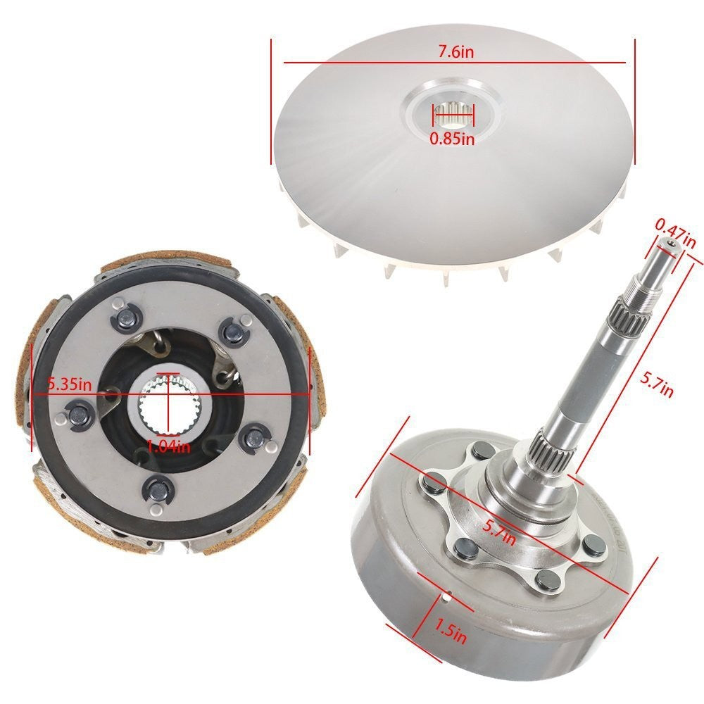 new Wet Drive Clutch for Yamaha Grizzly Rhino 660 5KM-17611 5KM-16620