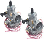 Two Carburetors 1987-2006 For Yamaha Banshee 350 YFZ350 ATV Carbs 29mm
