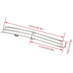 2 pcs Aluminum Ramp 1500 LBS Foldable Loading Ramps for Pickup Trucks Bed