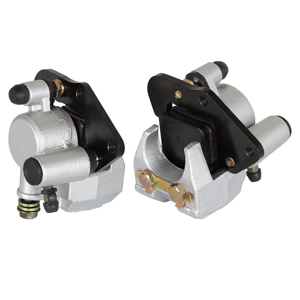 Fit 2003-2013 Front L/R Brake Calipers For Kawasaki Prairie 360 KVF360 W/Pads