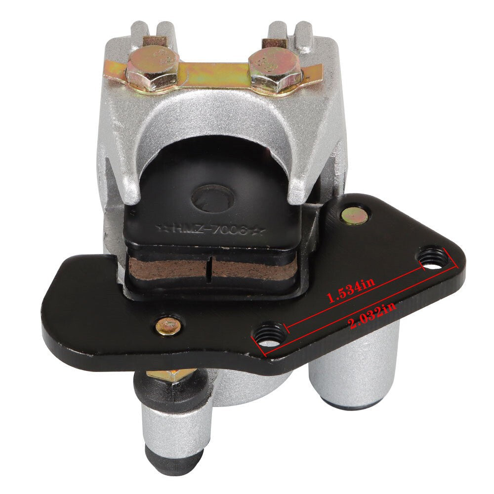 Fit 2003-2013 Front L/R Brake Calipers For Kawasaki Prairie 360 KVF360 W/Pads