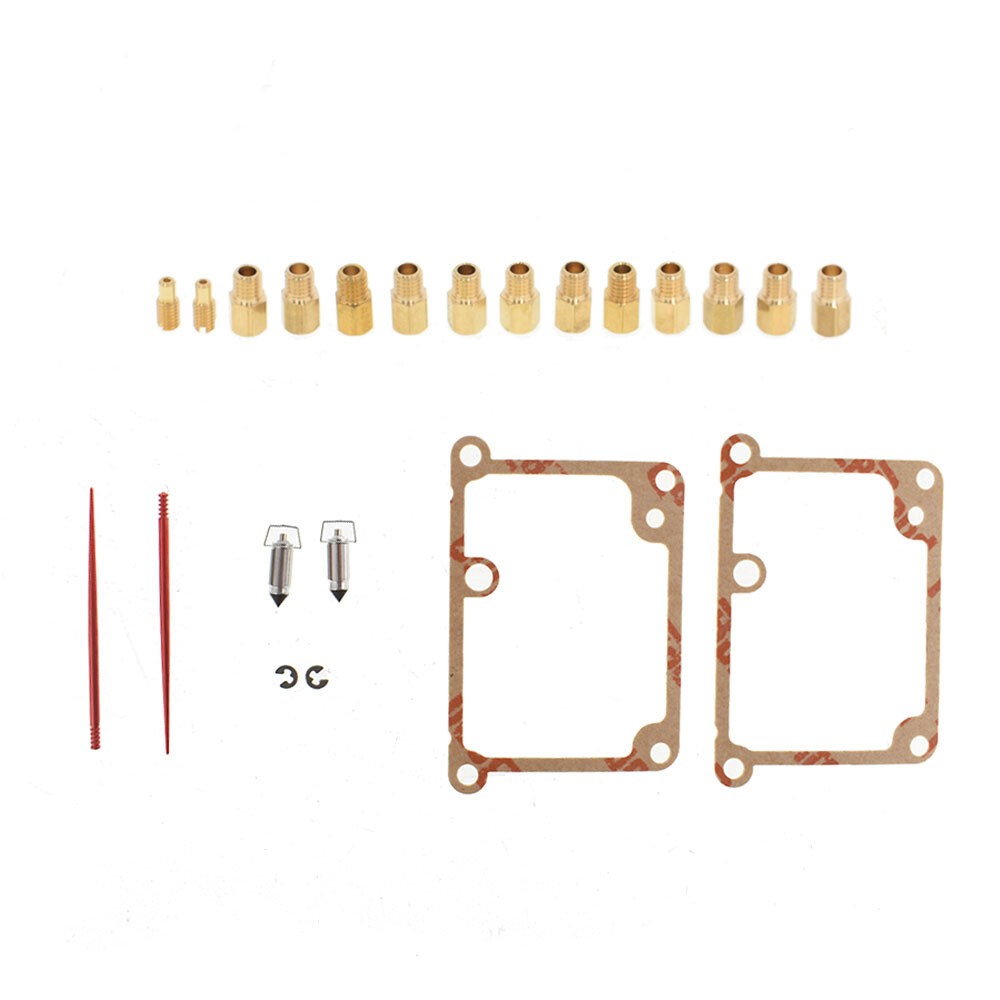 NEW FULL JET KIT - 12 main jets + 2 pilot + 2 needles Fits For Banshee Yamaha