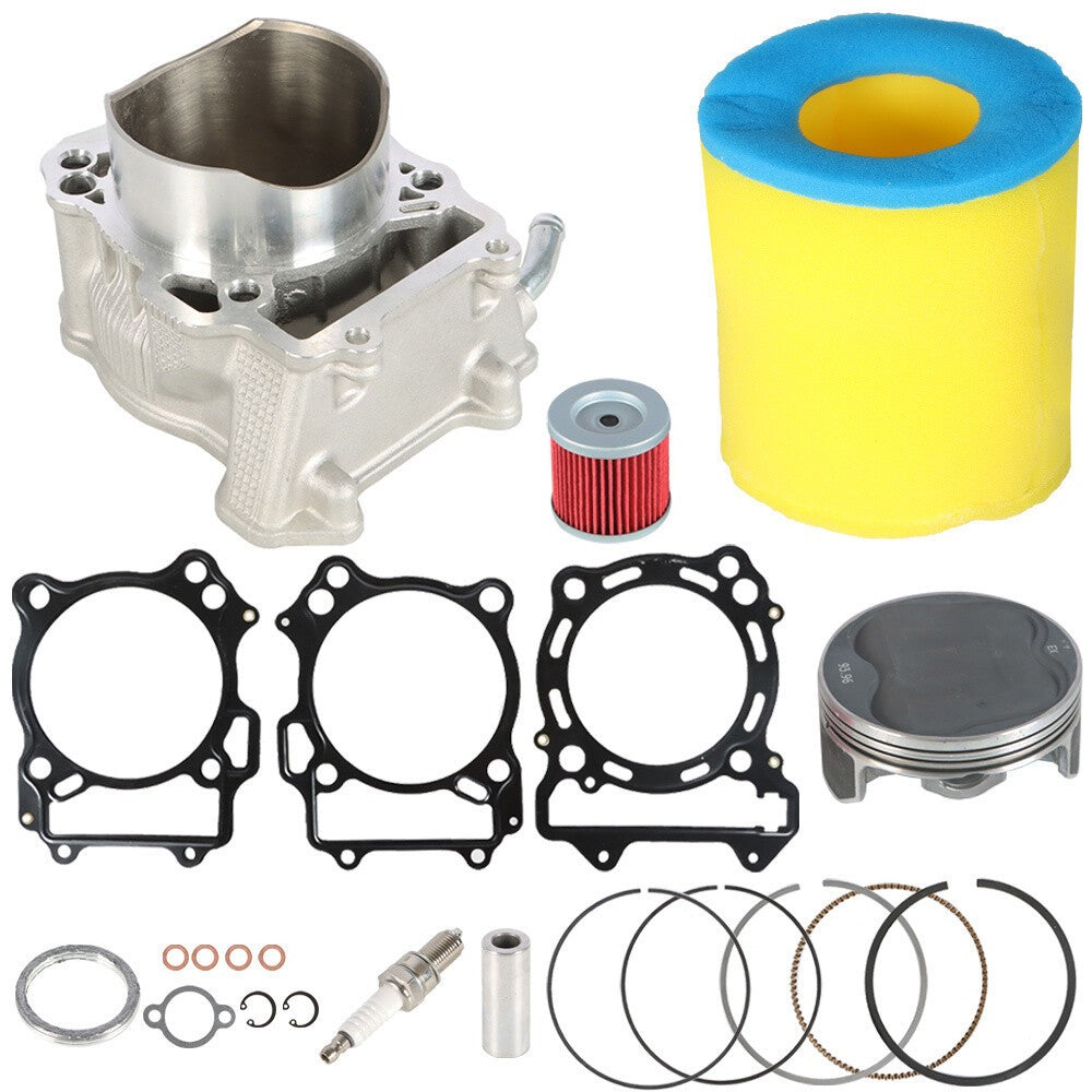 For Suzuki Big Bore ATV Cylinder Piston Gasket Air filter Kit LTZ400/434cc New
