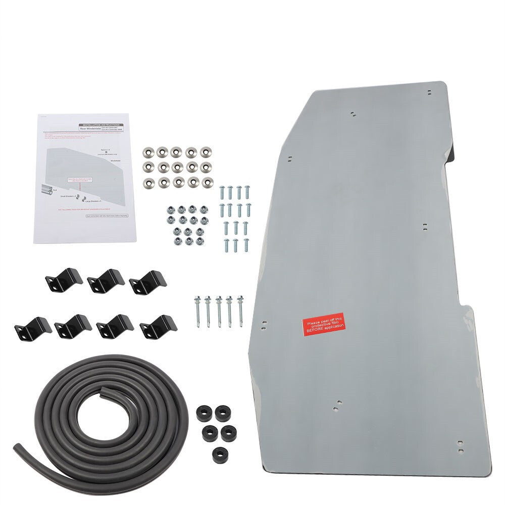 Rear Windshield For 2023 Can-Am Defender HD10 4x4 XMR with Doors