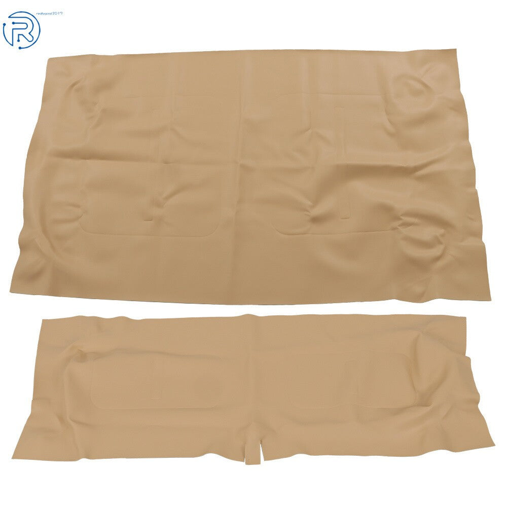 71753-G04/71602-G04 For EZGO TXT 1995-2013 Golf Cart Tan Front Seat Cover Set