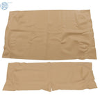 71753-G04/71602-G04 For EZGO TXT 1995-2013 Golf Cart Tan Front Seat Cover Set