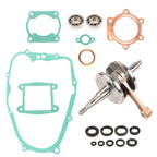 For Yamaha Blaster 200 Crankshaft Bearings Complete Gasket Rebuild Engine Kit US