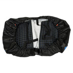 Blue Golf Cart Front Seat Cover Diamond Stitching For Club Car DS Vinyl
