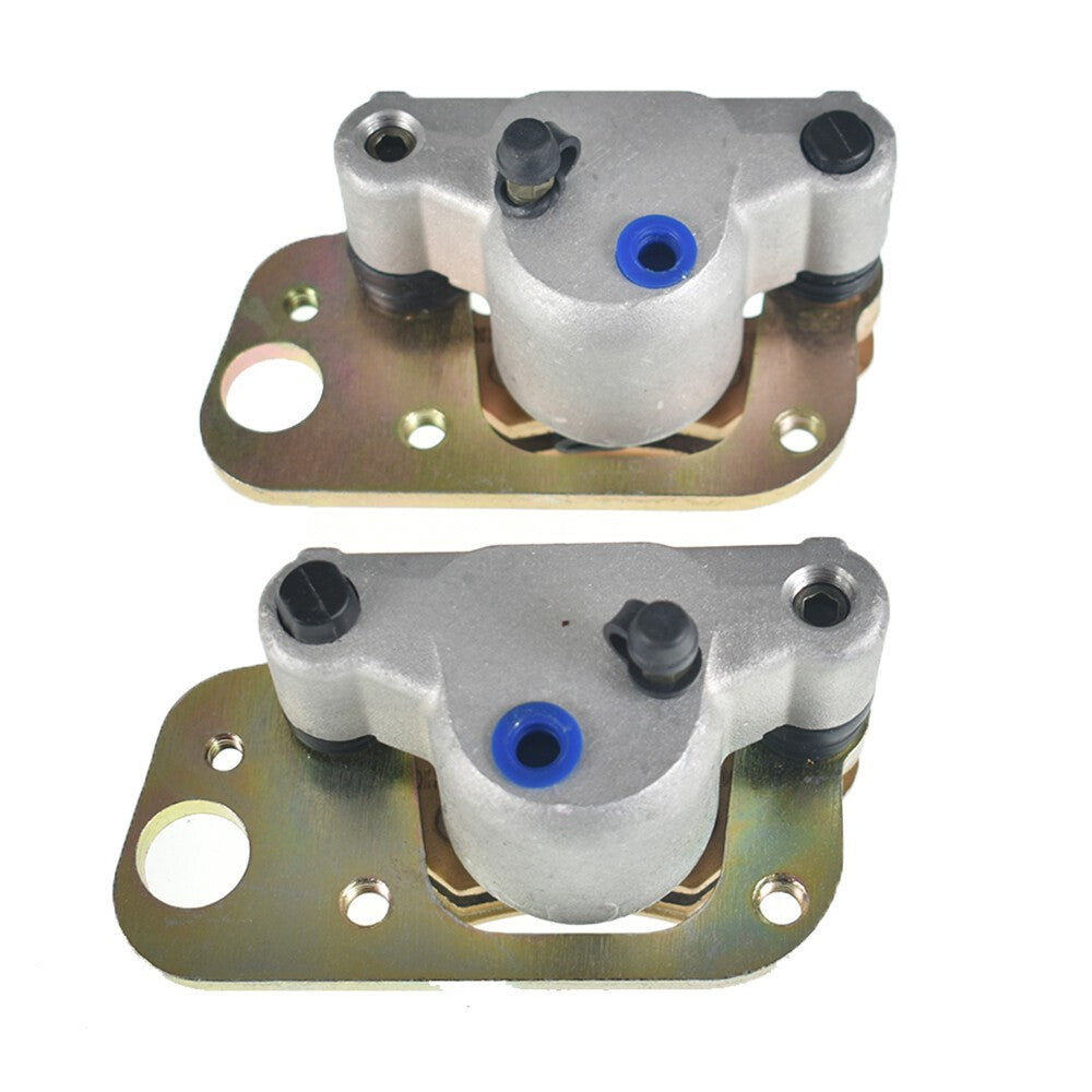 Front Left Right Brake Calipers w/Pads For Polaris Scrambler 400 500 1998-04 ATV