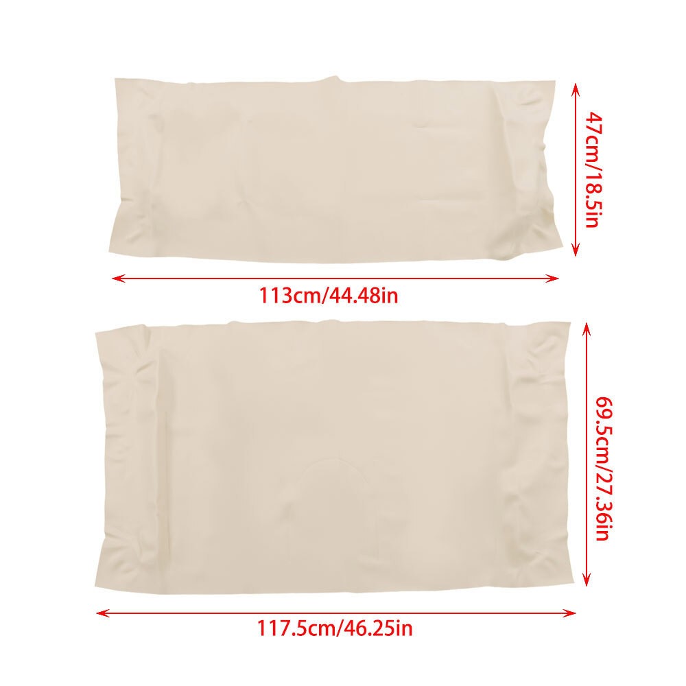 Front Seat Covers white Faux Leather For Golf Cart Club Car Precedent