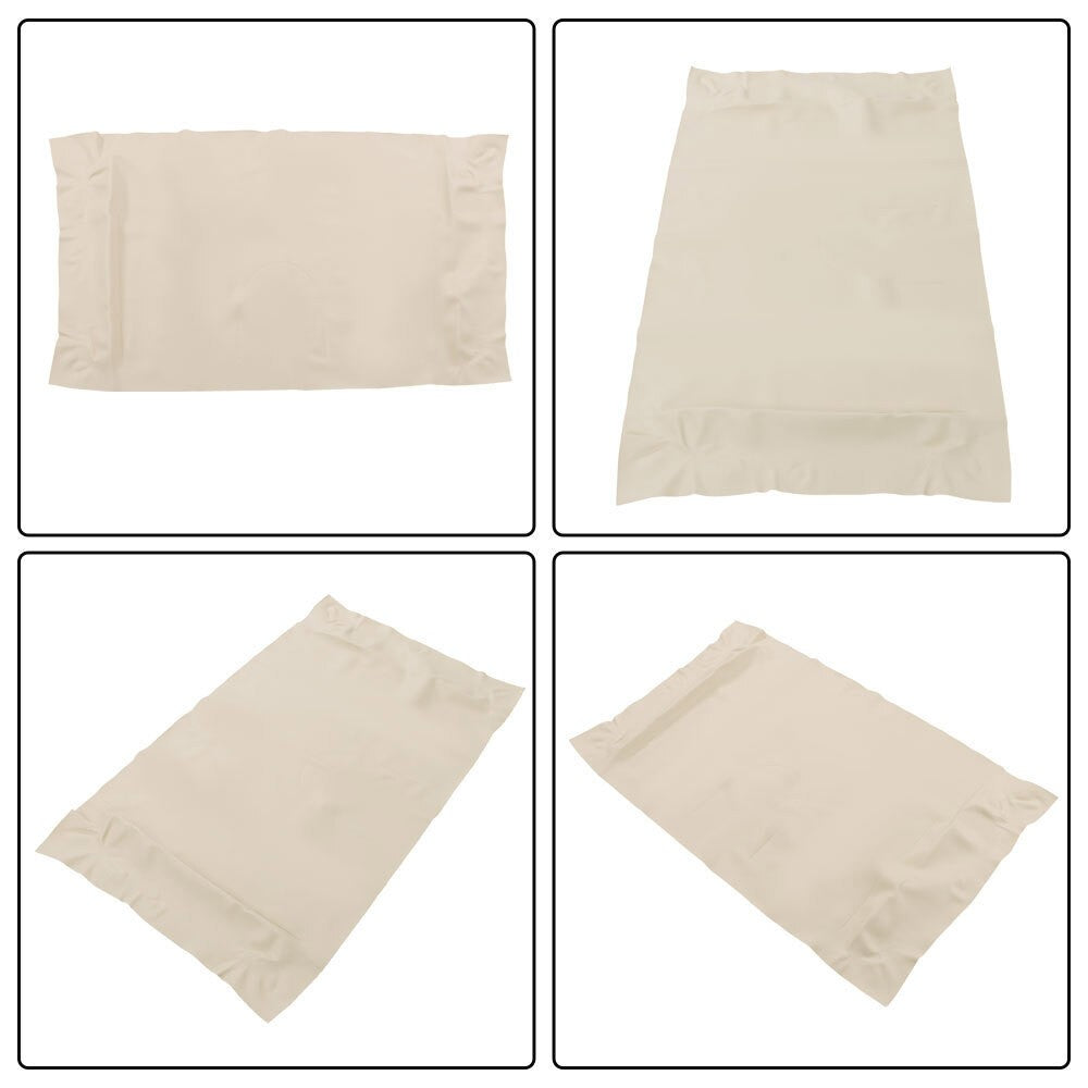 Front Seat Covers white Faux Leather For Golf Cart Club Car Precedent