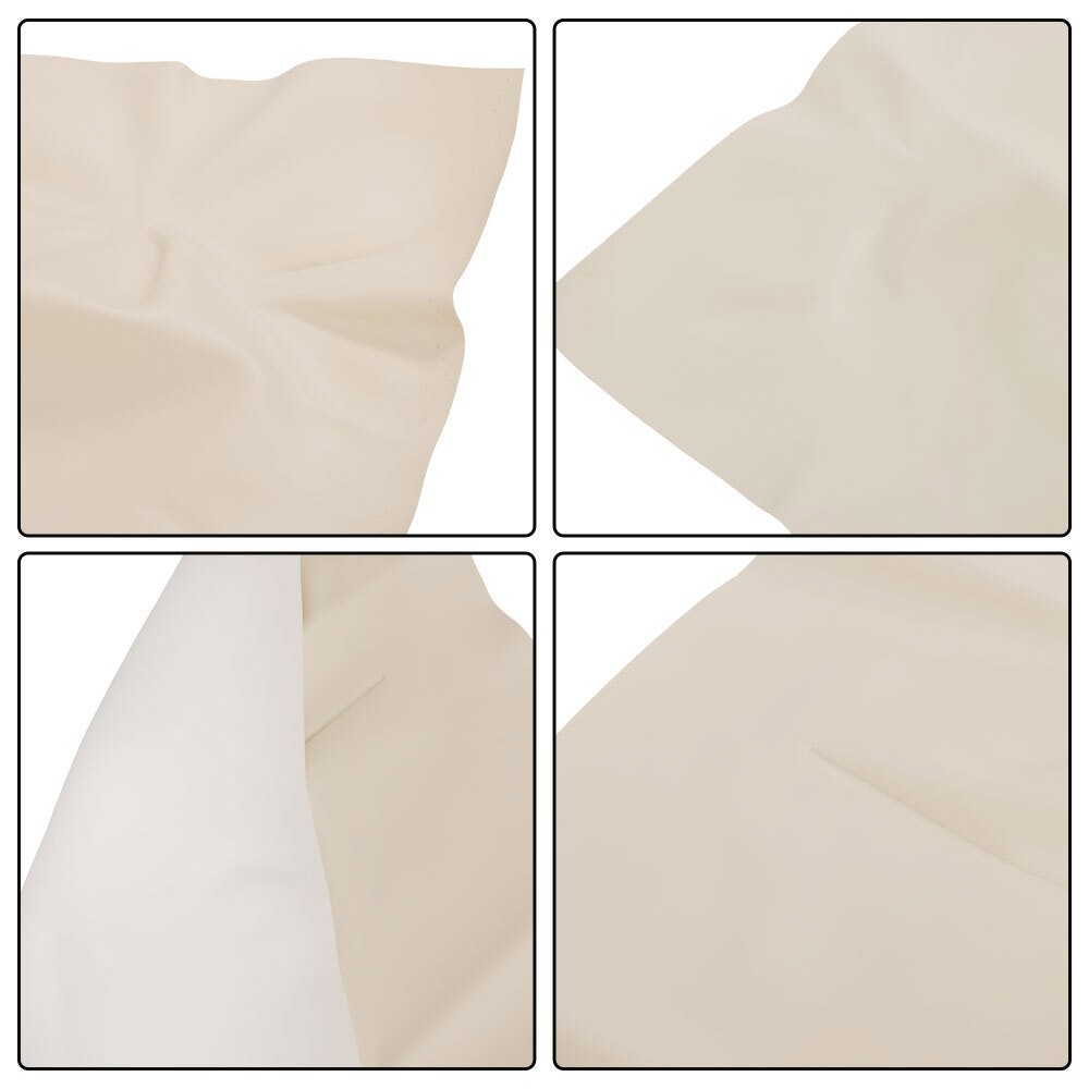 Front Seat Covers white Faux Leather For Golf Cart Club Car Precedent