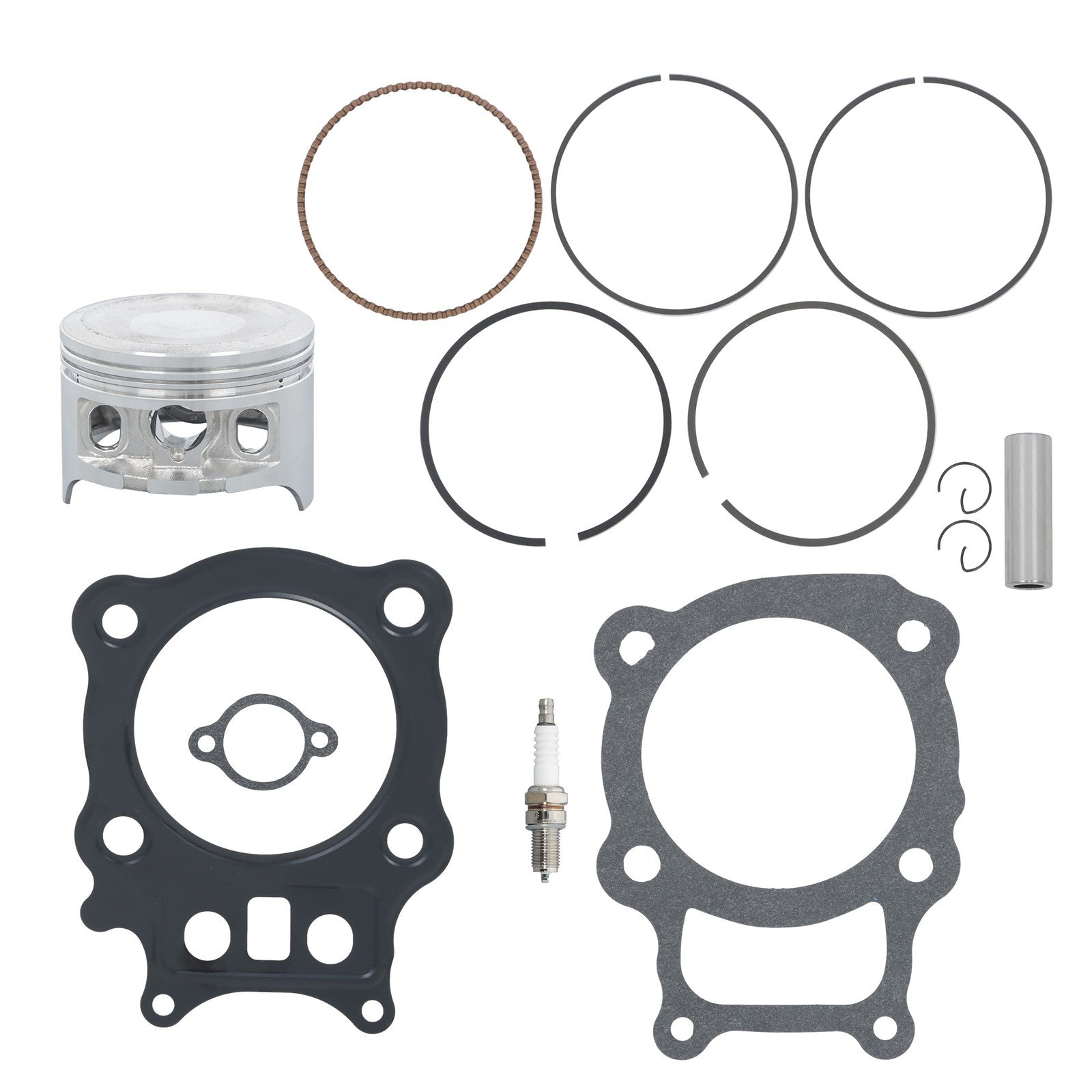 For Honda Rancher 350 Trx350 Piston Rings Gasket Kit Set Spark Plug 2000-2006