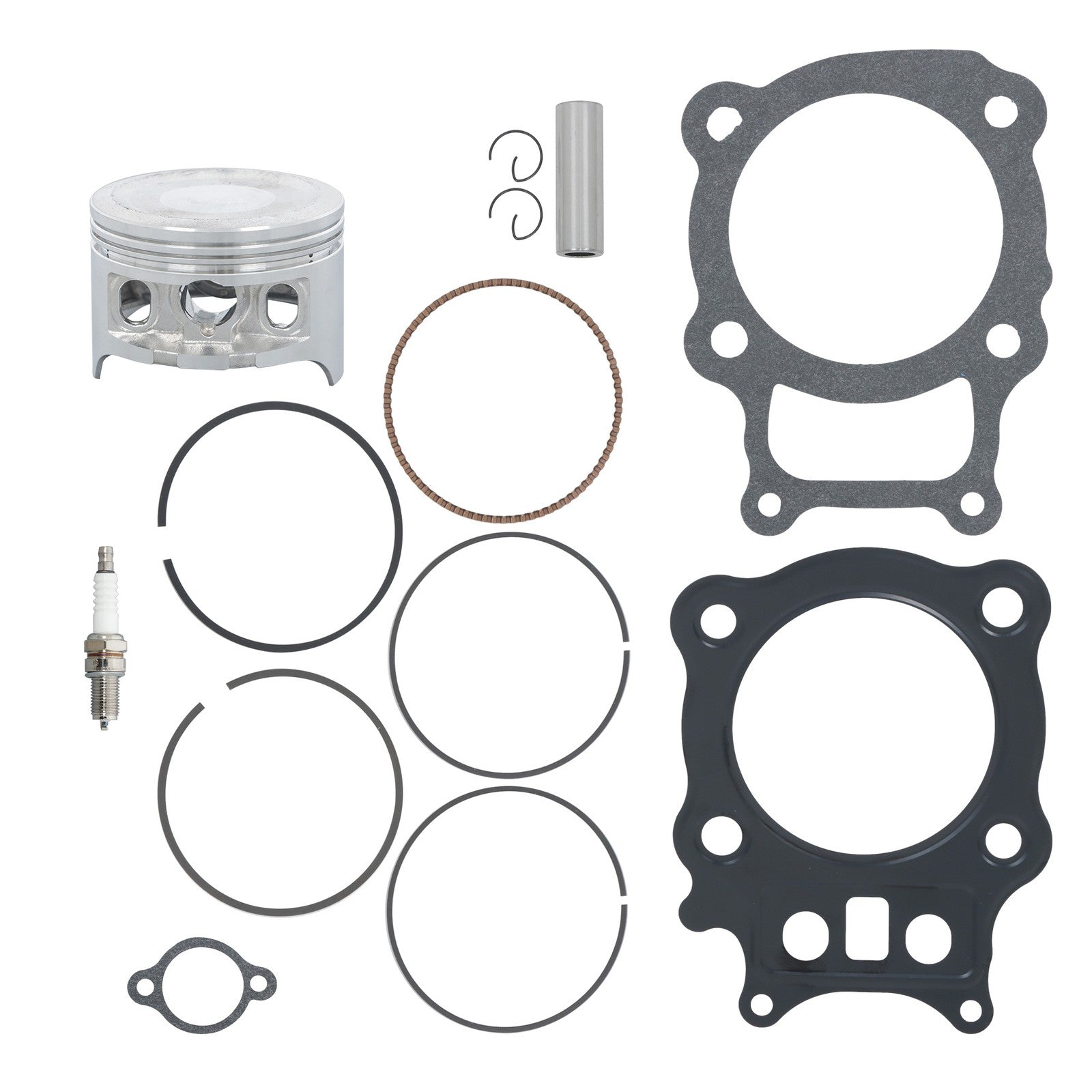 For Honda Rancher 350 Trx350 Piston Rings Gasket Kit Set Spark Plug 2000-2006