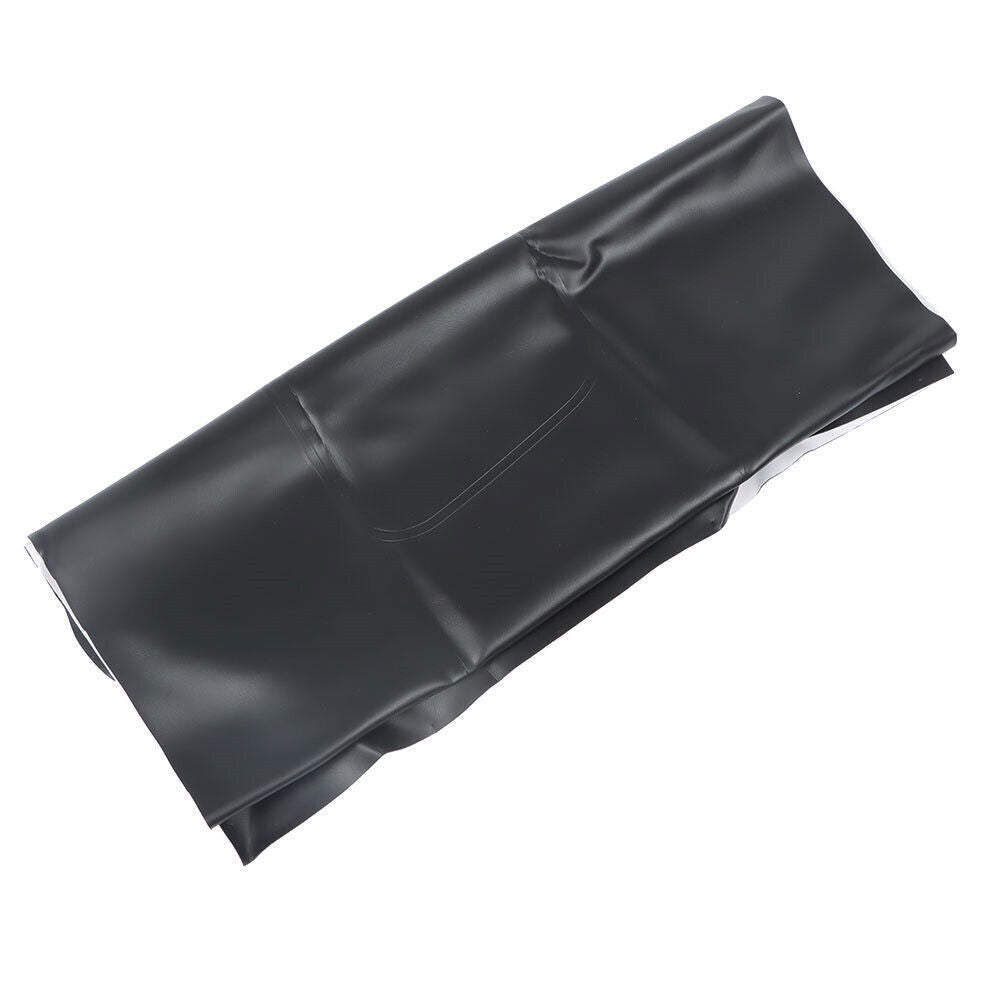For 1982-2000.5 Golf Cart Club Car DS PU Leather Front Seat Cover Black