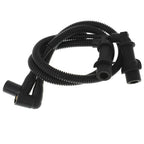 2× Ignition Coil Spark Plug Cap & Wire Fit For Polaris RZR XP Sportsman 800/700