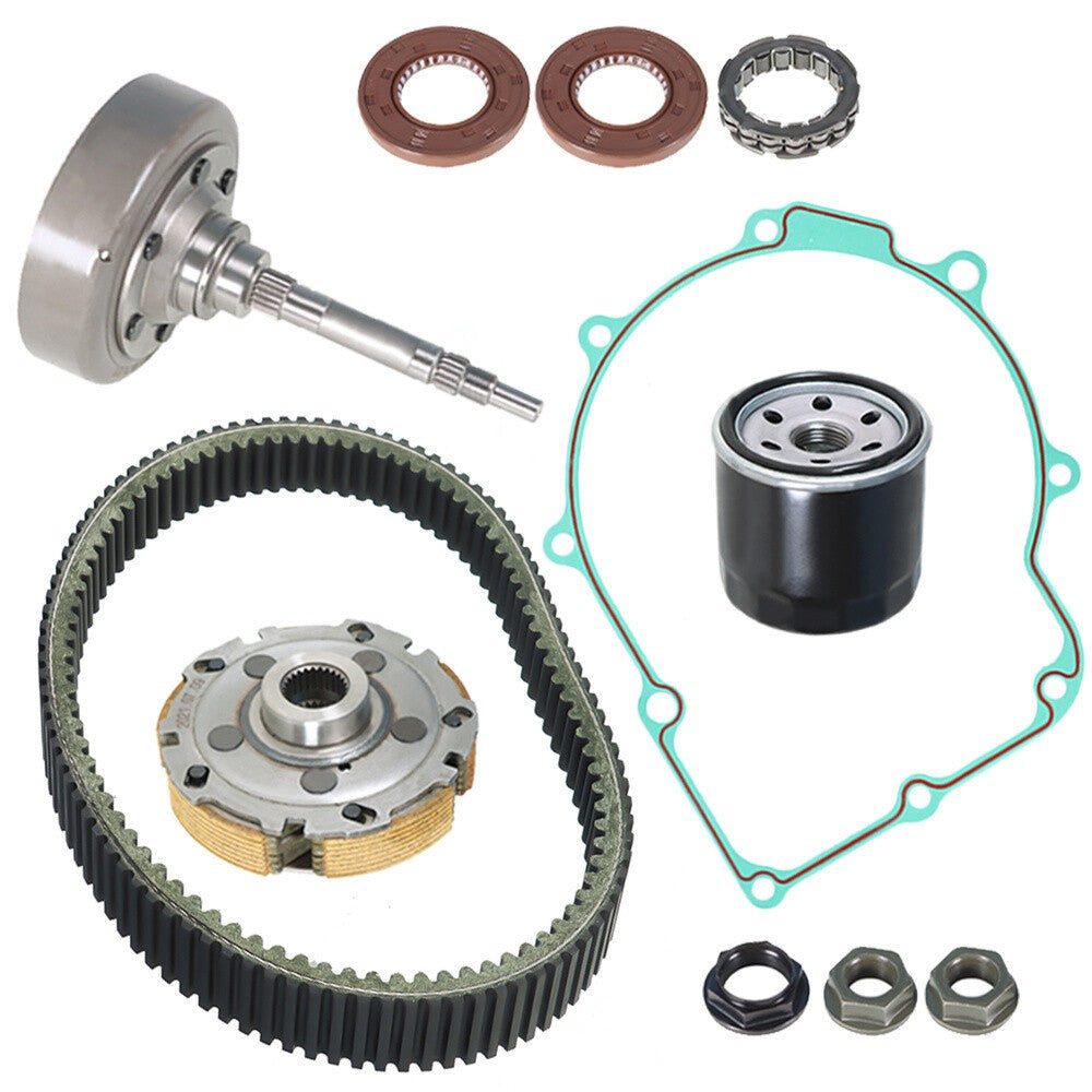 Wet Clutch Shoe Kit Drum Belt One Way Filter Fit for HS700 MSU500 MASSIMO