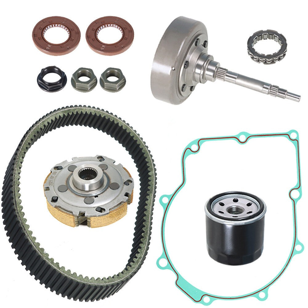 Wet Clutch Shoe Kit Drum Belt One Way Filter Fit for HS700 MSU500 MASSIMO