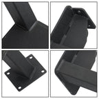 1×New Boat Step Dual Step Bass Boat Trailer Steps Universal Black Color