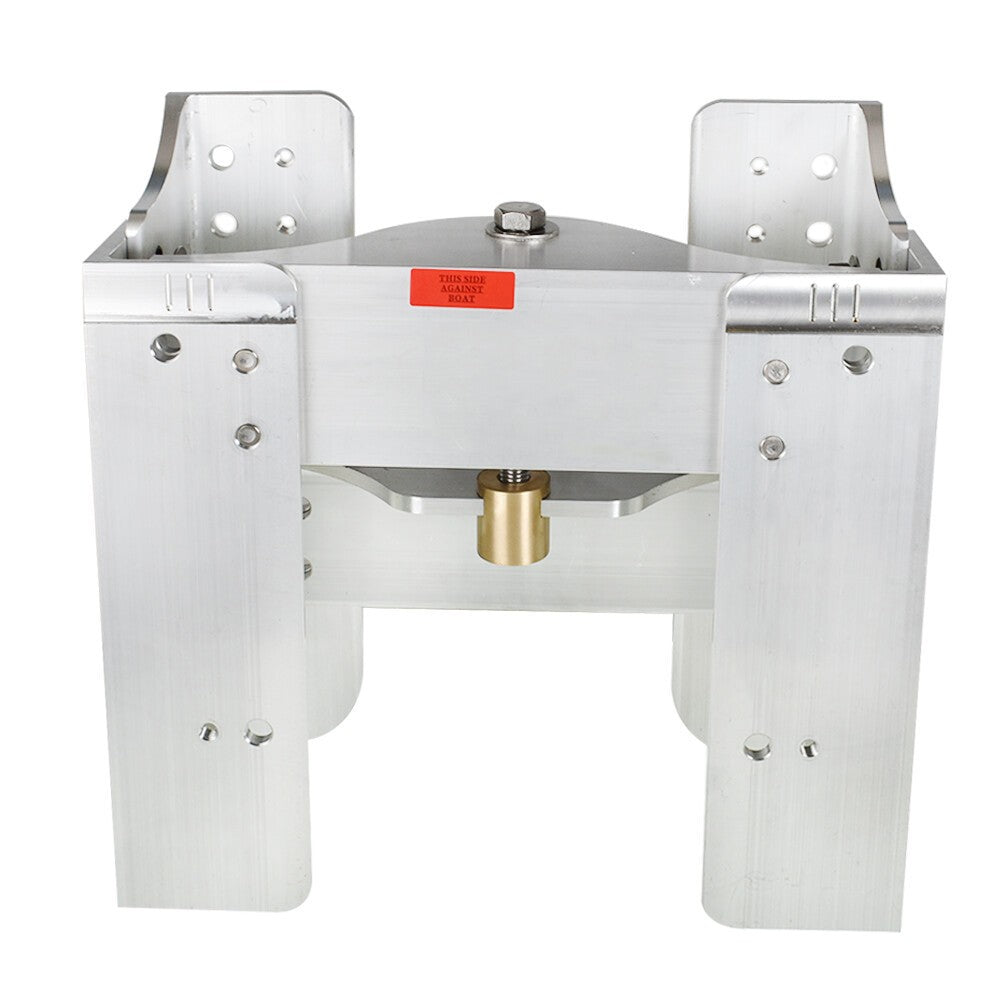 JPL4500 Adjustable 6" Outboard Boat Jack Plate High Strength polished Aluminum