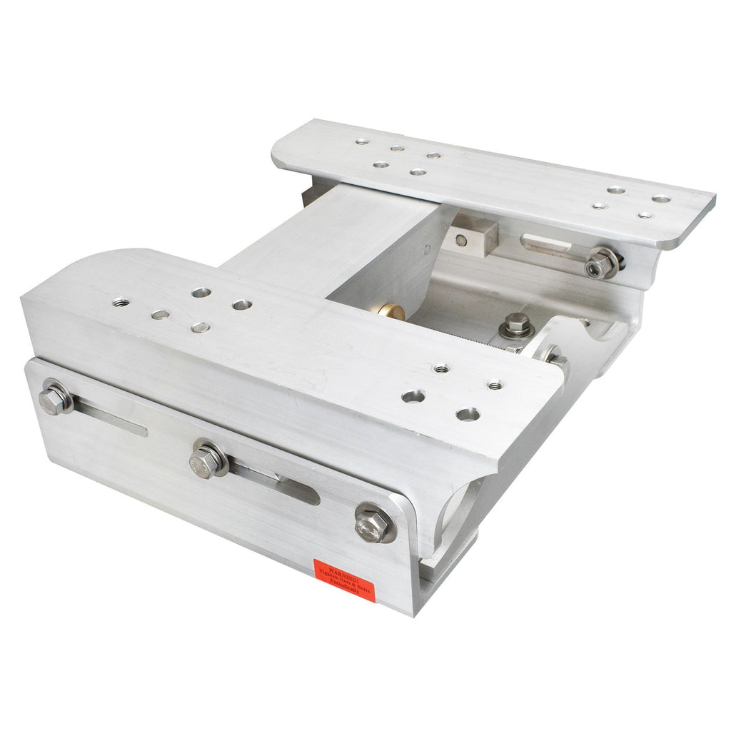 JPL4500 Adjustable 6" Outboard Boat Jack Plate High Strength polished Aluminum