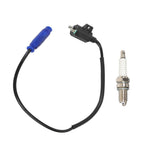 Ignition Coil + Spark Plug & CAP For 2005-13 Kawasaki Brute Force 650 4x4i 4x4