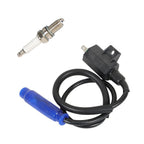 Ignition Coil + Spark Plug & CAP For 2005-13 Kawasaki Brute Force 650 4x4i 4x4