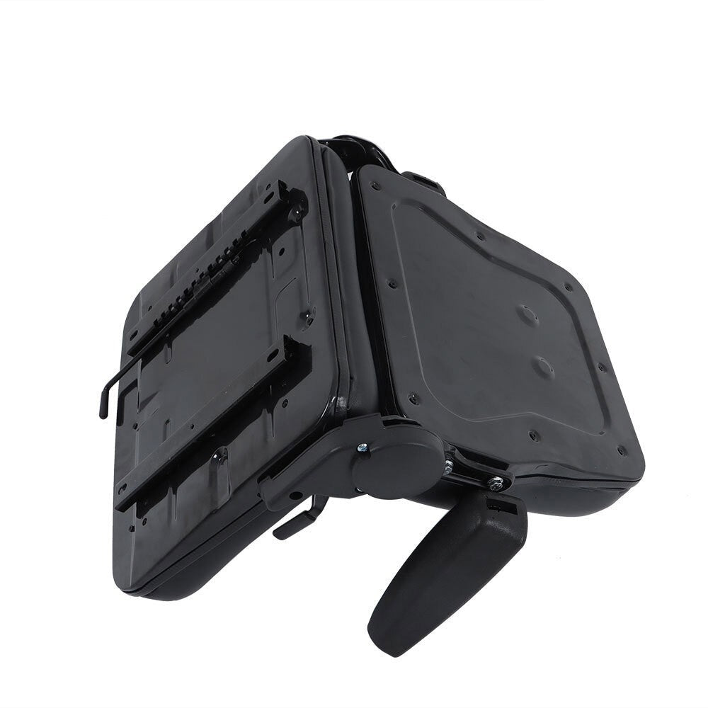 Garden Lawn Mower Seat Excavator Forklift Seat with Adjustable Backrest Armrest