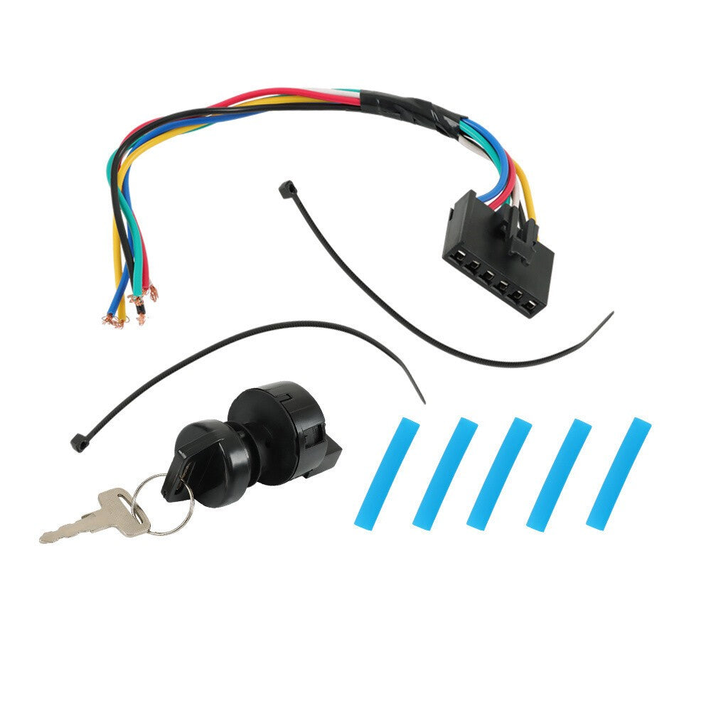 Ignition Key Switch & Repair Harness Pigtail Kit For Polaris Sportsman Magnum