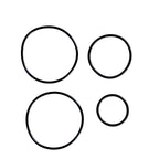 PRAIRIE 400 1999-2002 Top End Head Gasket Kit For KAWASAKI BAYOU 400 1993-1999