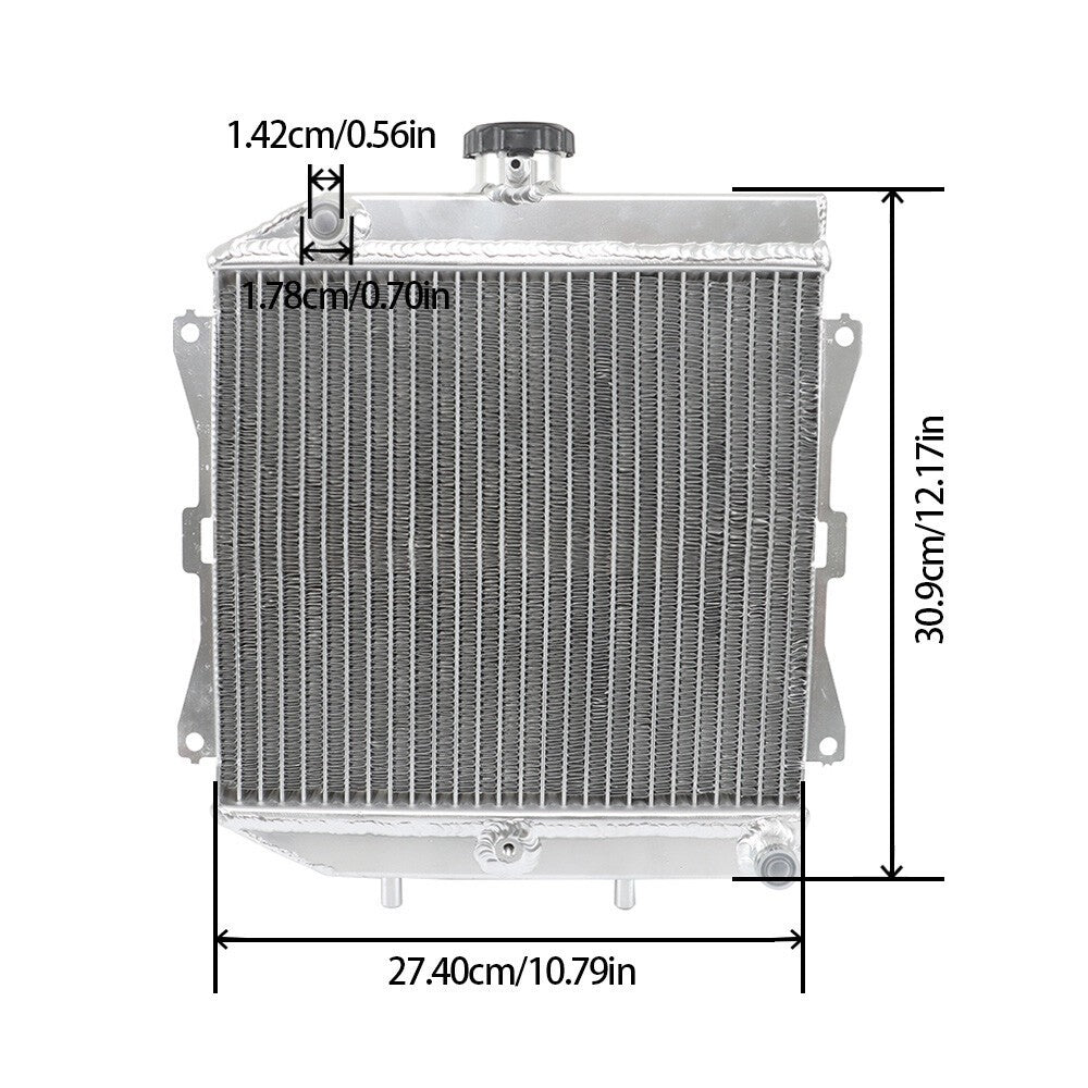 Aluminum Cooling Radiator For Honda Rancher 420 /Foreman 500 19010-HP5-601 New