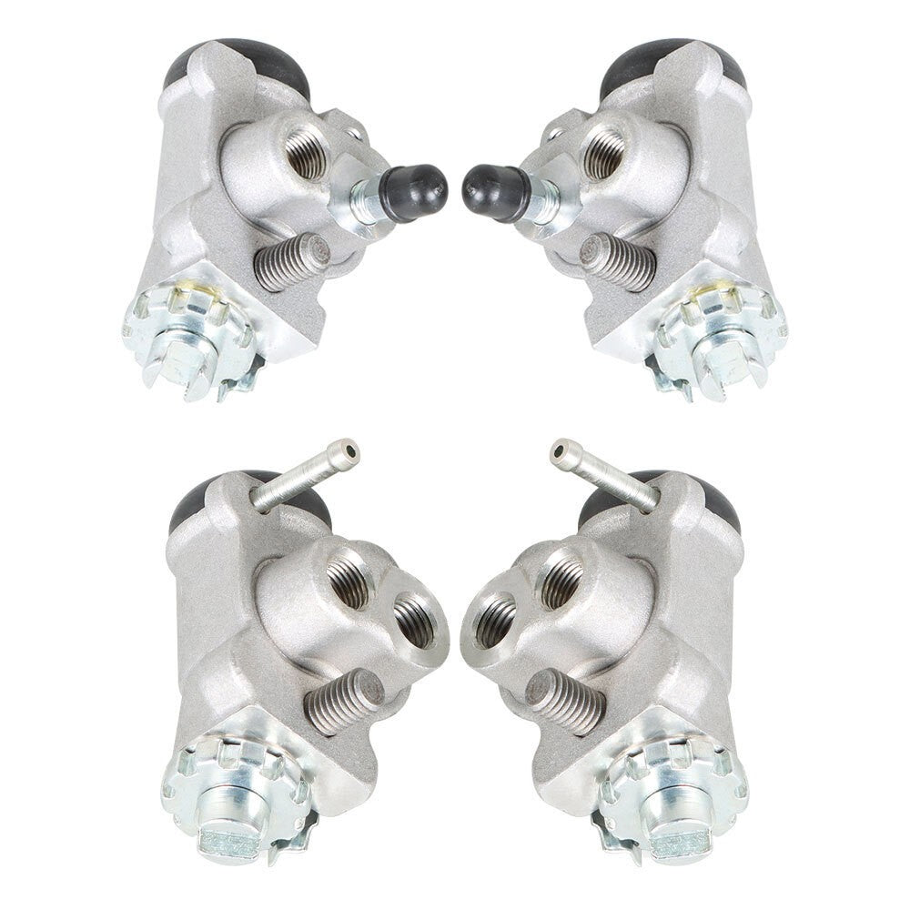 4× Front Left Right Brake Wheel Cylinders For Honda TRX350 Rancher 350 2000-2003