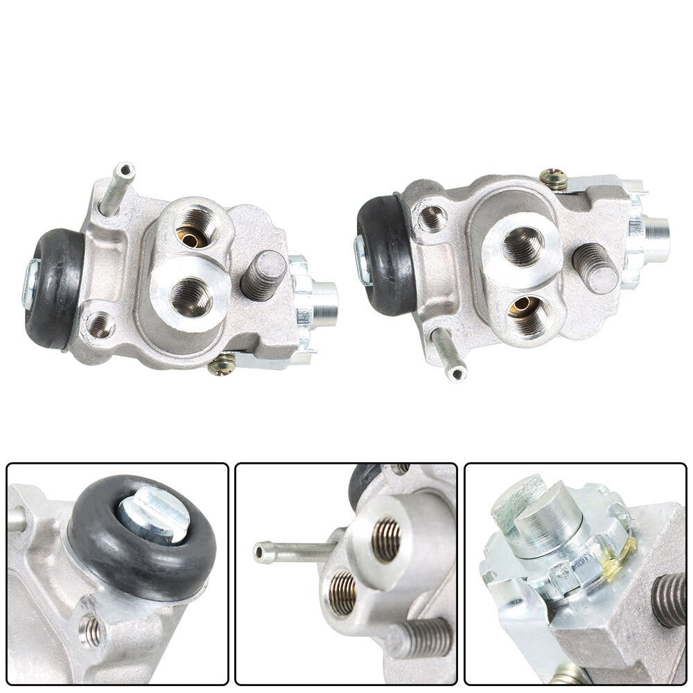 4× Front Left Right Brake Wheel Cylinders For Honda TRX350 Rancher 350 2000-2003