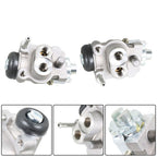 4× Front Left Right Brake Wheel Cylinders For Honda TRX350 Rancher 350 2000-2003