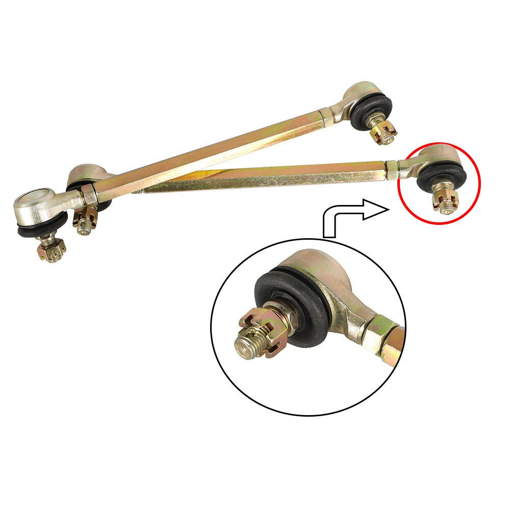 Fit 110CC 125CC Dirt Bike ATV Quad Go Kart Pair of 17mm Tie Rod End Ball Joint
