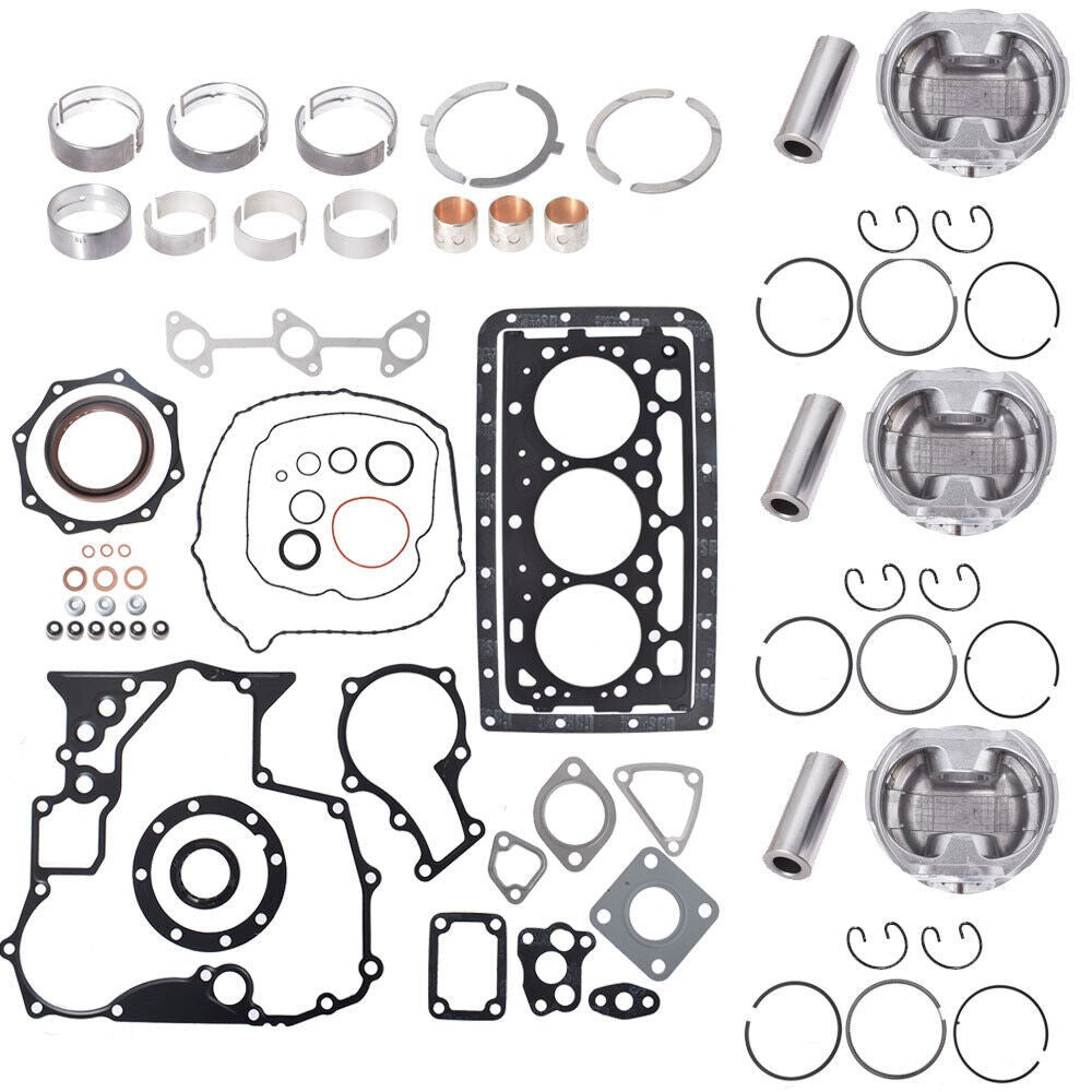 Overhaul Rebuild Kit For Kubota D902E2B D902E3B D902E4B KBOVKVD902-00-5421
