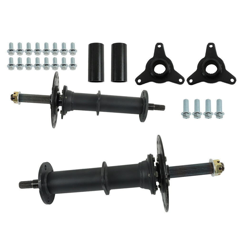For Go Kart ATV UTV Golf 3 Stud Wheels 40" Rear Differential Axle Kits