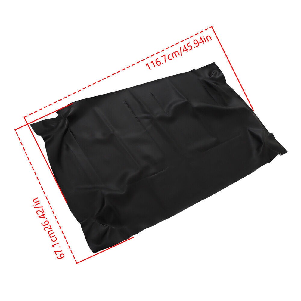 Vinyl Seat Bottom Cover For Yamaha G29 / Drive 2007-2016 Golf Cart Black