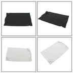 Vinyl Seat Bottom Cover For Yamaha G29 / Drive 2007-2016 Golf Cart Black