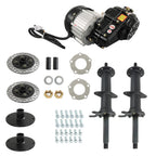 Electric Differential Brushless 1000W Motor + 4 Stud Hub 40" Rear Axle Kit
