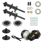 Electric Differential Brushless 1000W Motor + 4 Stud Hub 40" Rear Axle Kit