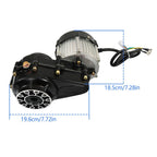 48V 500W Brushless Differential Motor for Go Kart Golf Cart ATV Lawn Mower