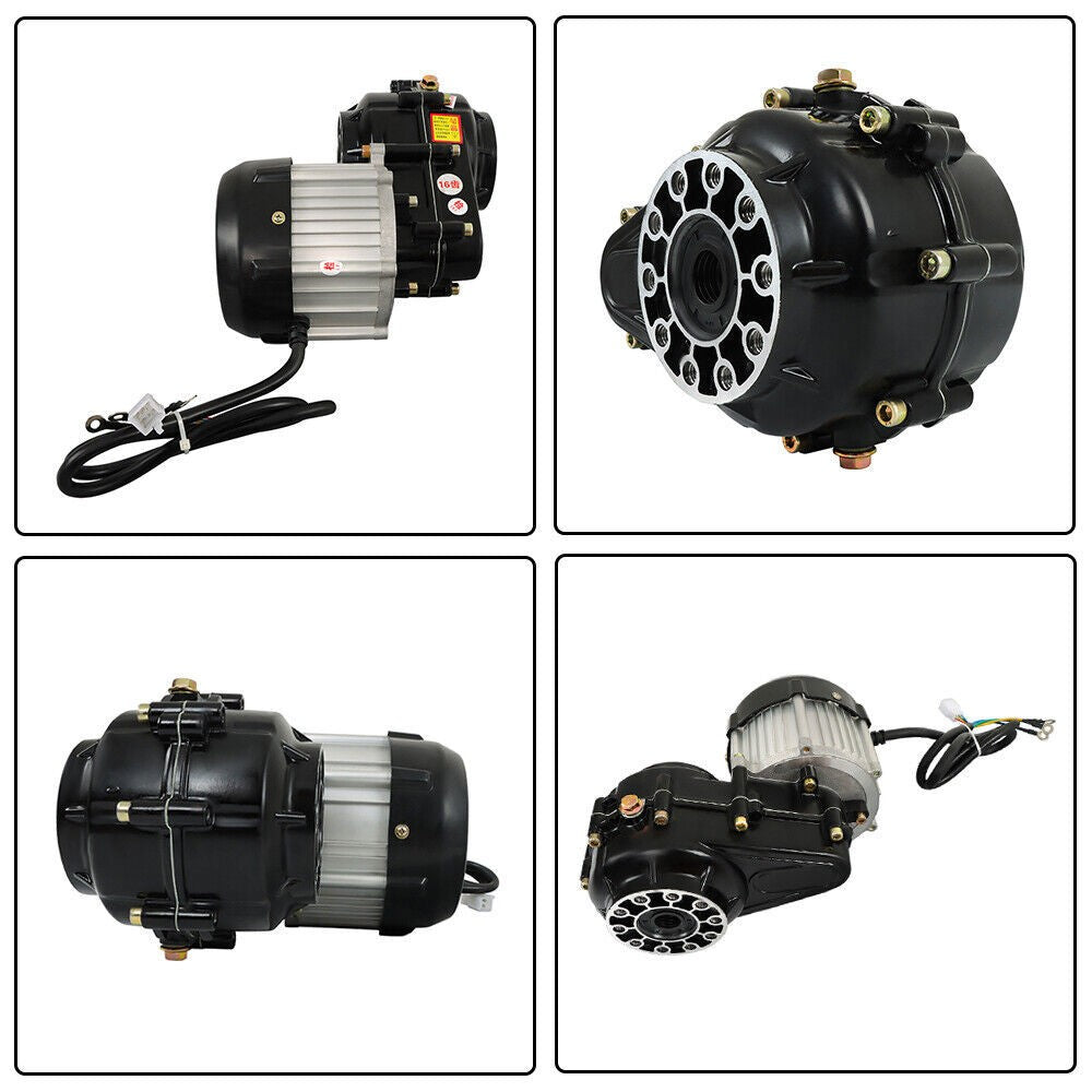48V 500W Brushless Differential Motor for Go Kart Golf Cart ATV Lawn Mower