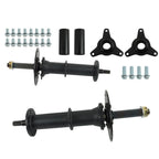 3 Stud 40" Rear Differential Axle Kit for Golf Cart Quad E-Bike Wheels