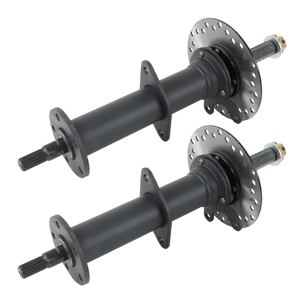40" Rear Axle Kit 4-Stud Hub for 7"-8" Wheels Go Kart Golf Cart ATV Quad