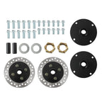 40" Rear Axle Kit 4-Stud Hub for 7"-8" Wheels Go Kart Golf Cart ATV Quad