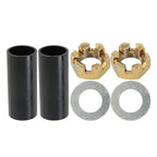 40" Rear Axle Kit 3 Stud Hub for 5" Wheels Go Kart Golf Cart ATV Parts