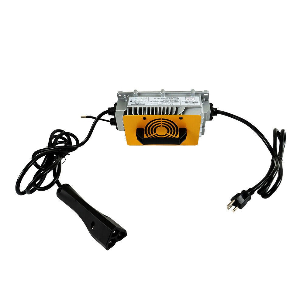 EZ-Go RXV/TXT Golf Cart 48V Battery Charger Triangular Plug Compatible