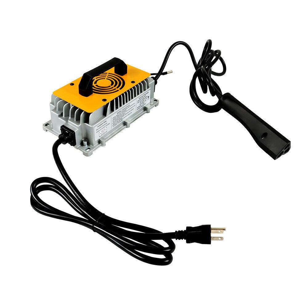 EZ-Go RXV/TXT Golf Cart 48V Battery Charger Triangular Plug Compatible